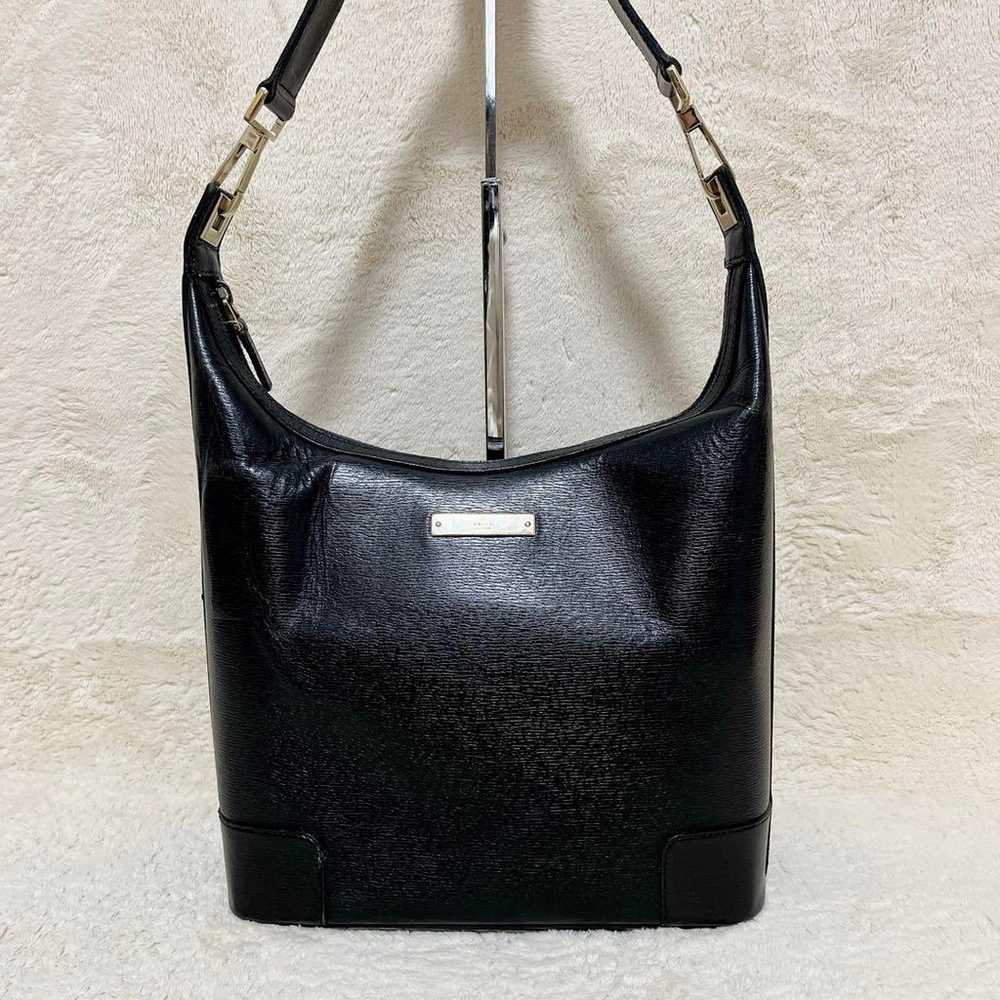 GUCCI Handbag All Leather Black - image 2