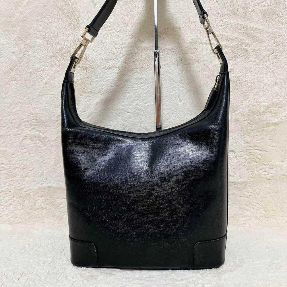 GUCCI Handbag All Leather Black - image 3