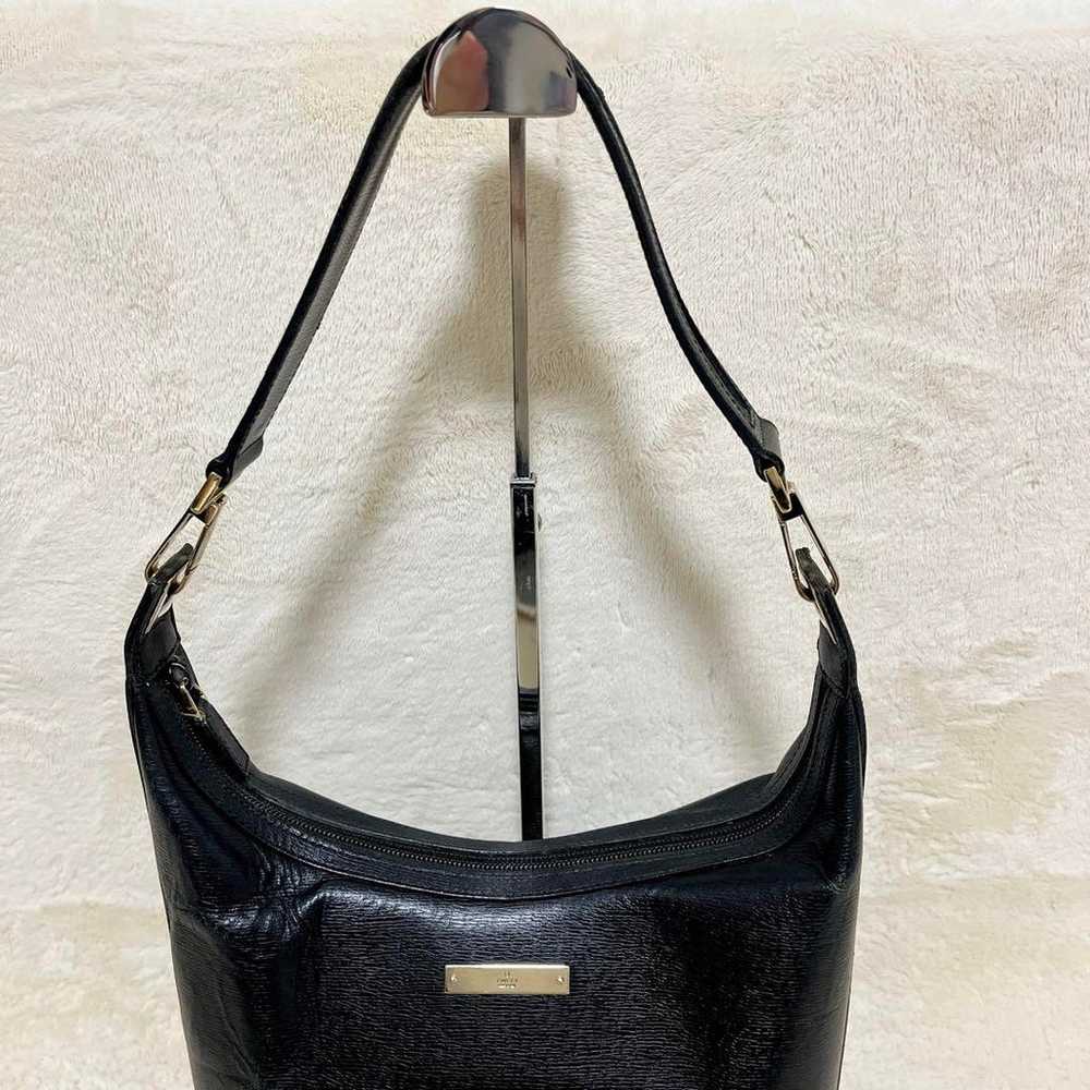 GUCCI Handbag All Leather Black - image 5