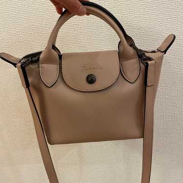 Longchamp Le Pliage Extra XS Pink Beige Bag - image 1