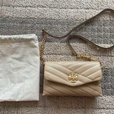 Tory Burch Kira Shoulder Bag Beige