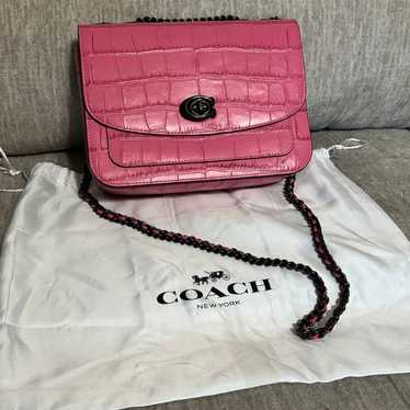 Coach Confetti Pink/Pewter Madison Shoulder Bag - image 1