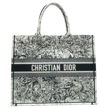 Dior Book Tote cloth tote