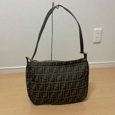 【Rare・Beautiful】Fendi Vintage Zucca Pattern FF Sho