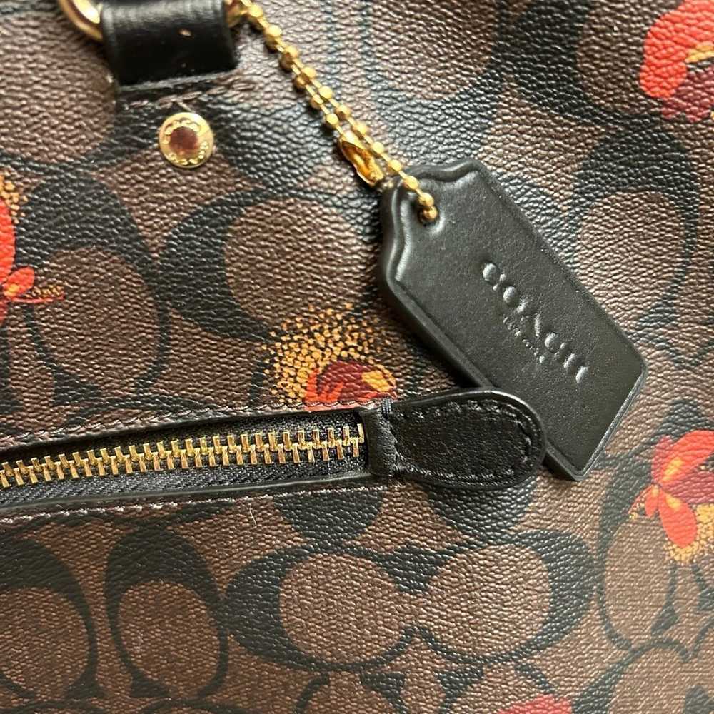 Coach signature gallery tote. Pop pattern - image 10