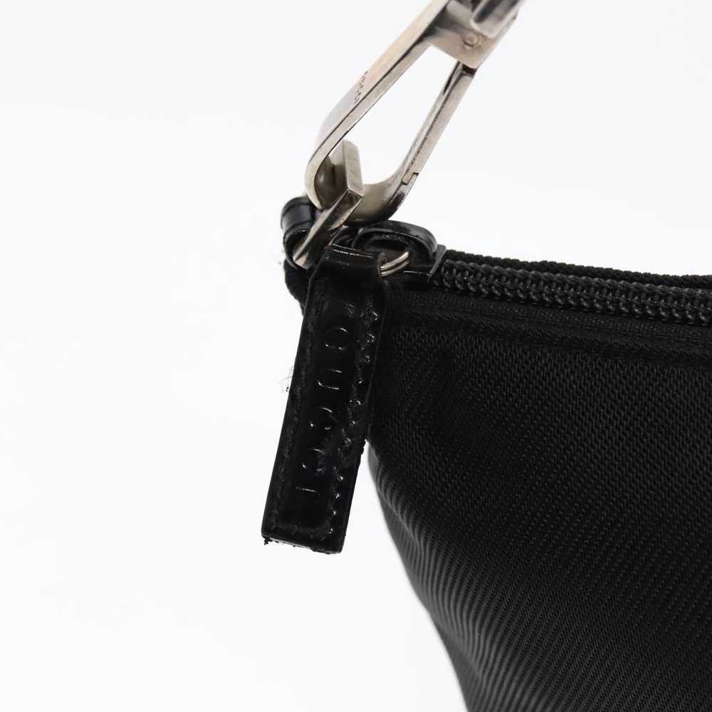 Gucci GUCCI Accessory Pouch Nylon Black Silver 03… - image 9