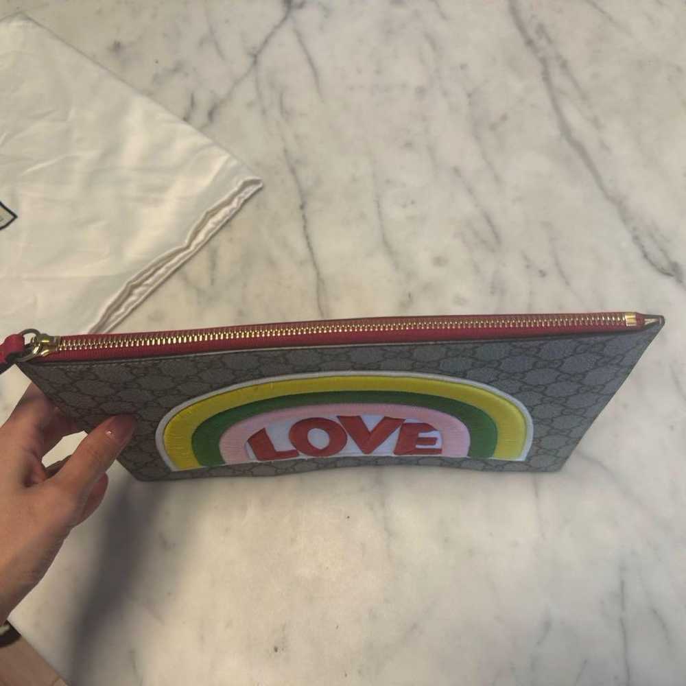 Gucci LOVE Rainbow Clutch Bag - image 3