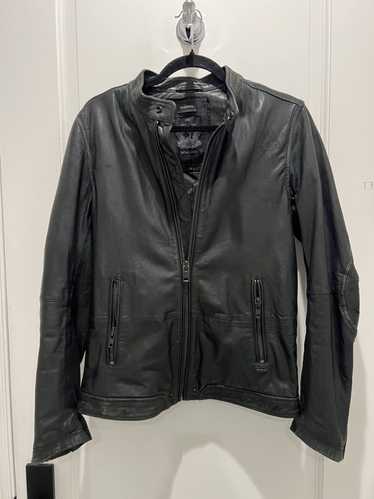 Diesel × Vintage Vintage Black Leather Diesel Bike