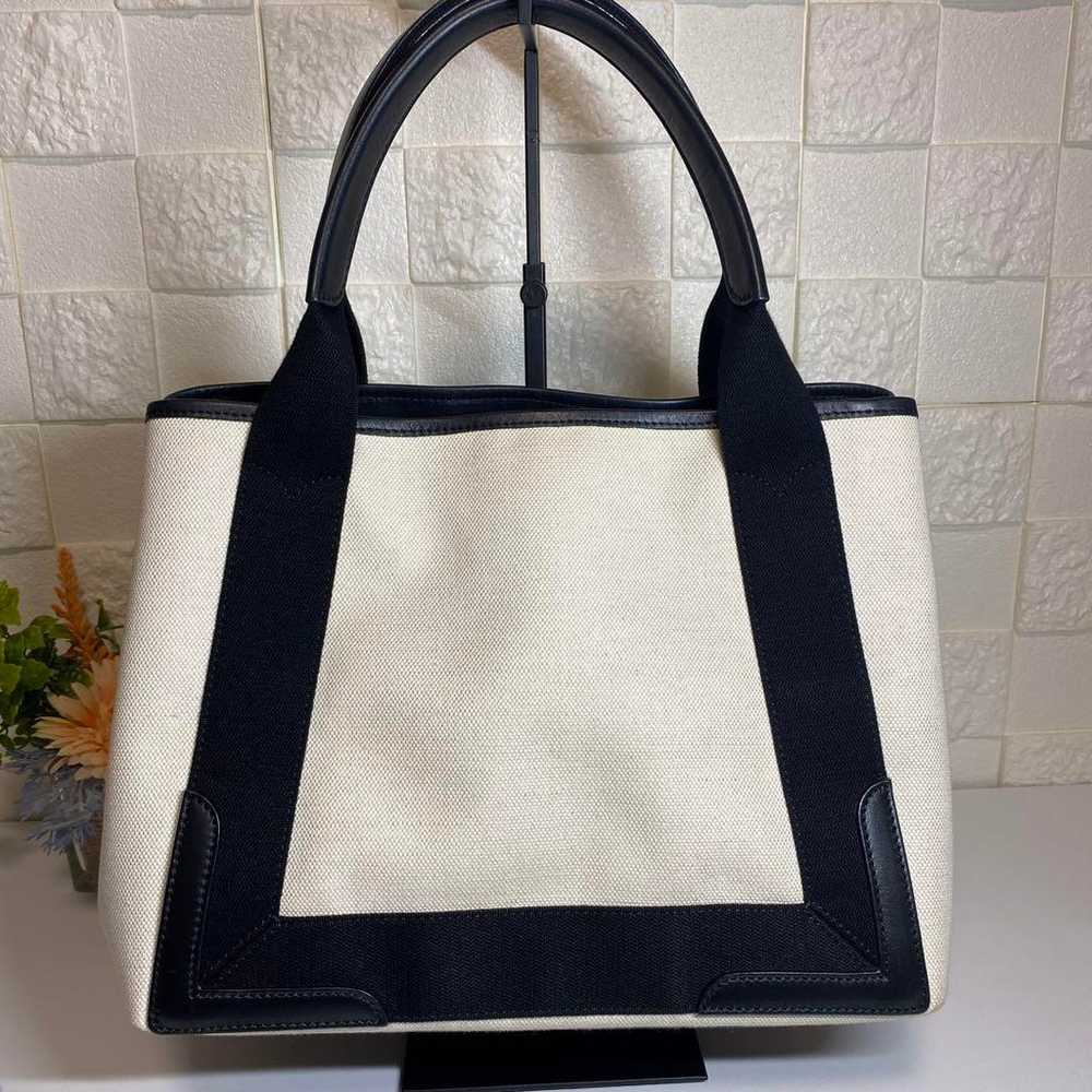 Good Product BALENCIAGA Black and White Navy Caba… - image 5