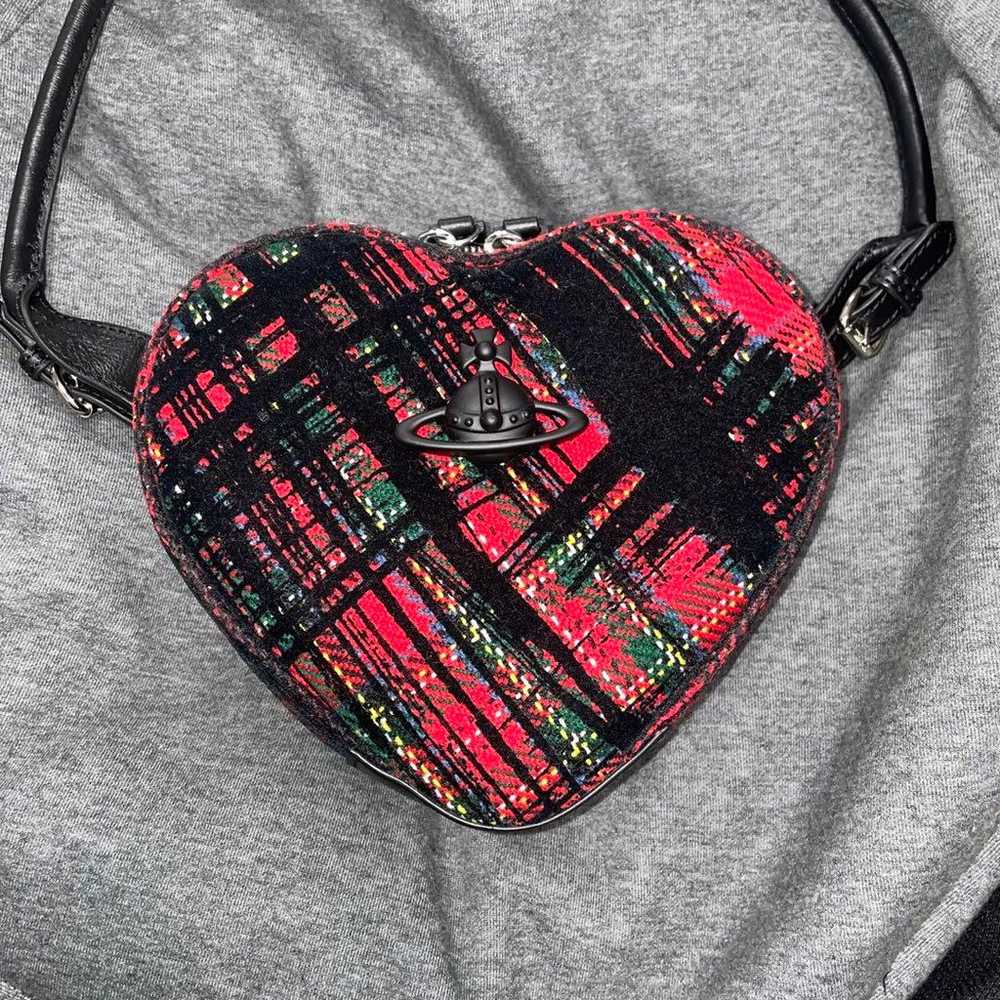 Vivienne Westwood Heart Shoulder Bag - image 1