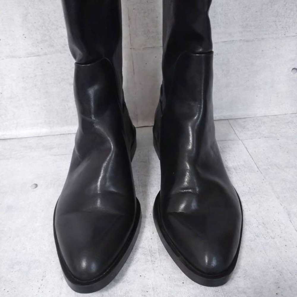 ZARA Boots Black Size 37 24cm Casual Women's - image 4