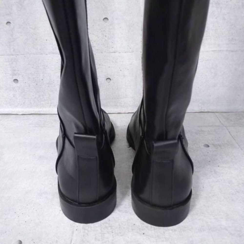 ZARA Boots Black Size 37 24cm Casual Women's - image 7