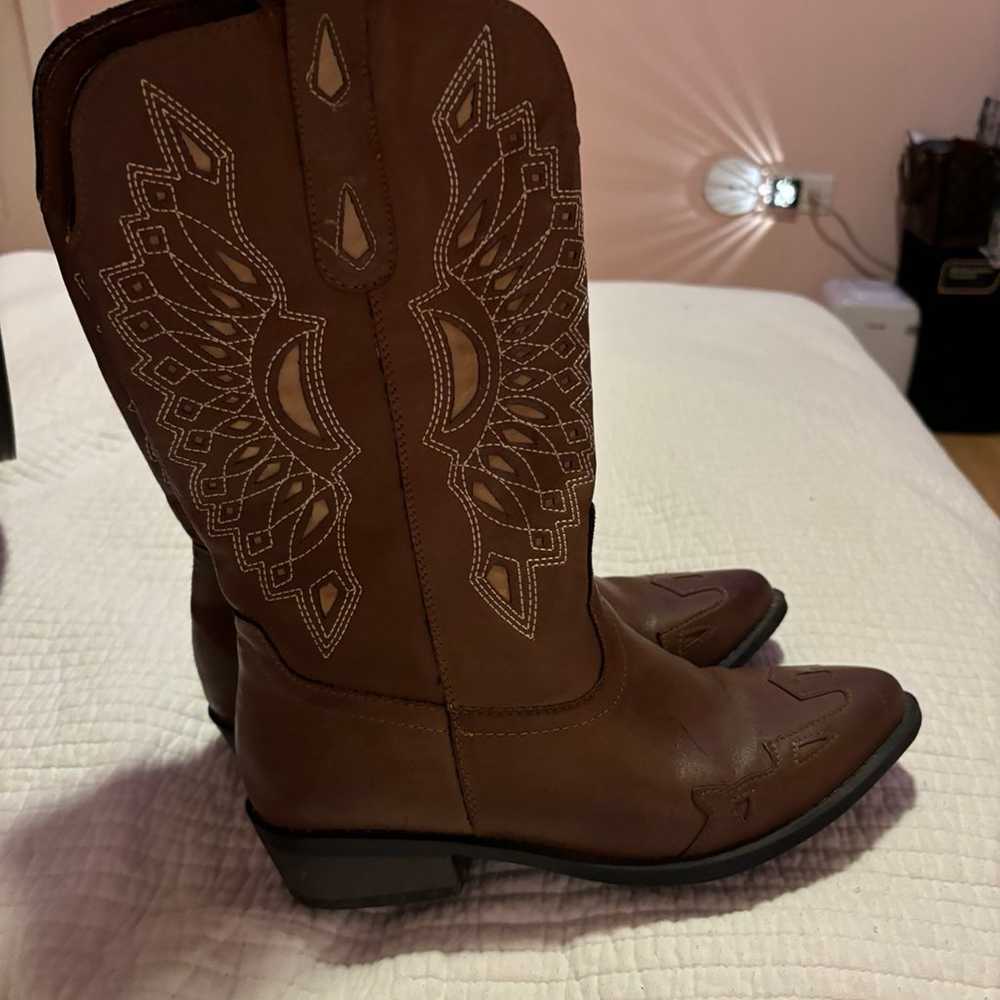 cowboy boots women size 8 - image 3