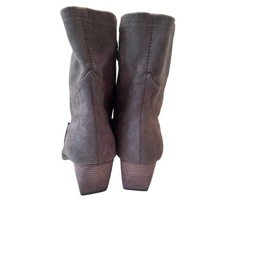 Dolce Vita Suede Kurt Bootie Size 8 Taupe Western… - image 6