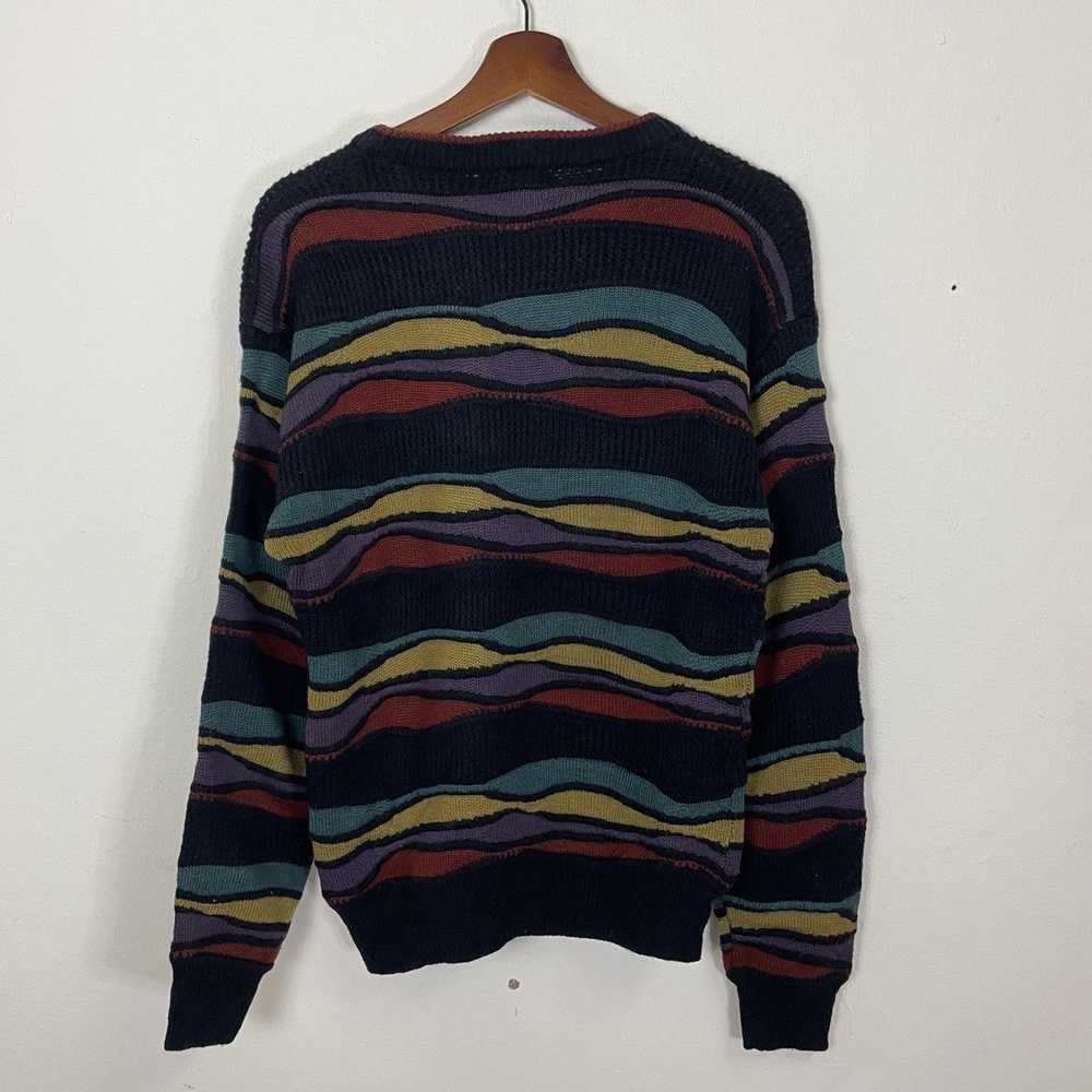 Aran Isles Knitwear × Coloured Cable Knit Sweater… - image 7