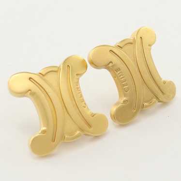 CELINE Earring Triomphe For both ears Pierce meta… - image 1