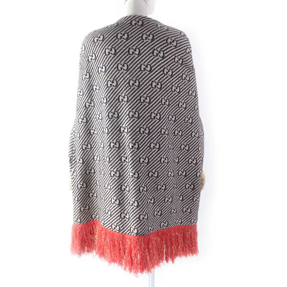 GUCCI poncho wool multicolor M - image 3