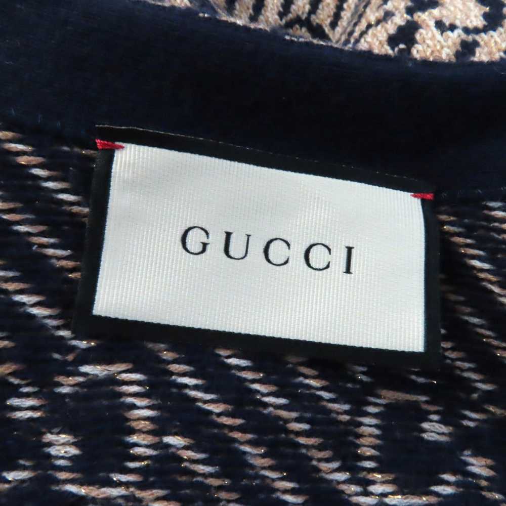 GUCCI poncho wool multicolor M - image 8