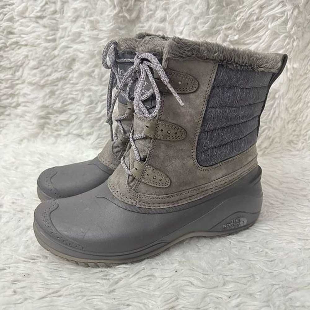 The North Face Brown Gray Midcalf Winter Insulate… - image 4