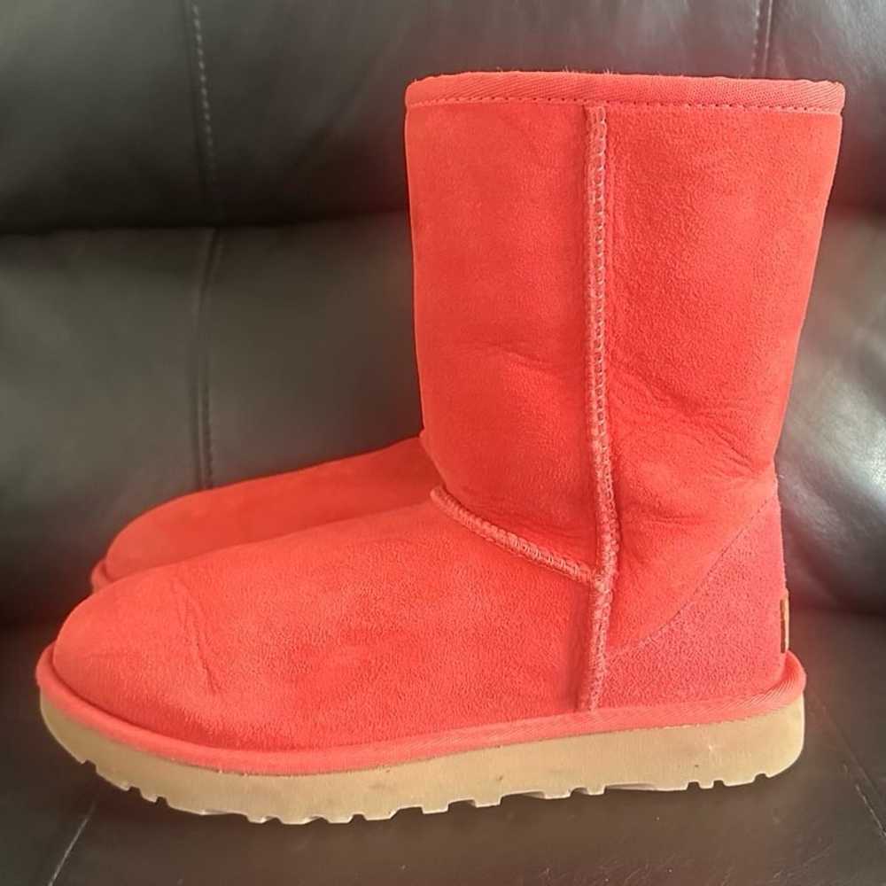 UGG Classic Short II Boots In Red Ribbon - image 3