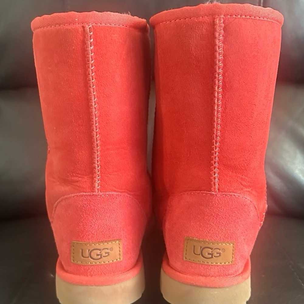 UGG Classic Short II Boots In Red Ribbon - image 4