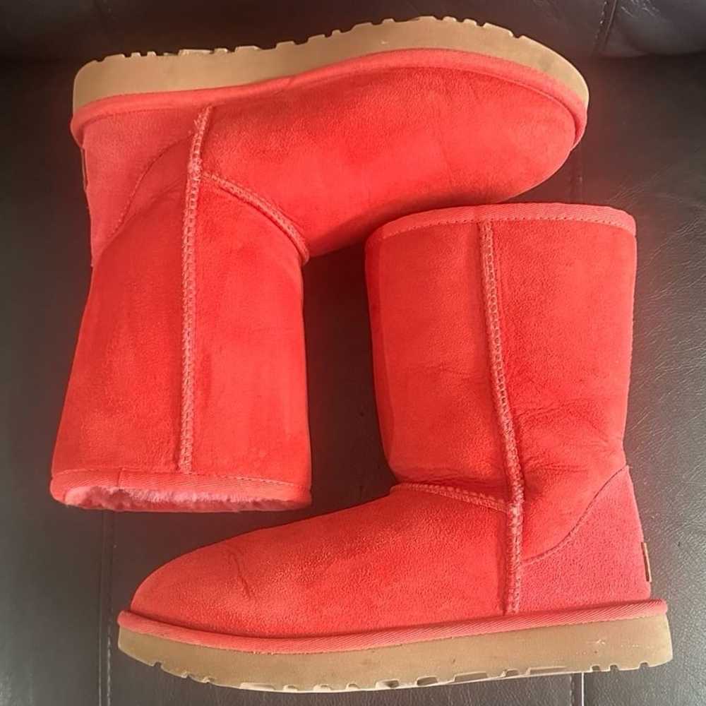 UGG Classic Short II Boots In Red Ribbon - image 6