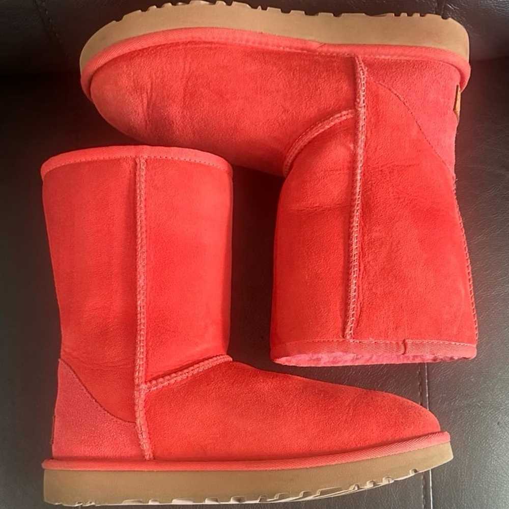 UGG Classic Short II Boots In Red Ribbon - image 7