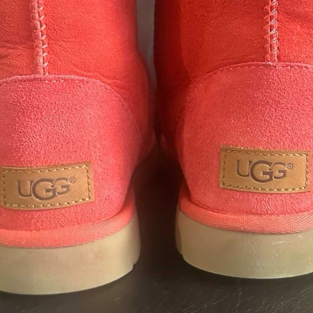 UGG Classic Short II Boots In Red Ribbon - image 8