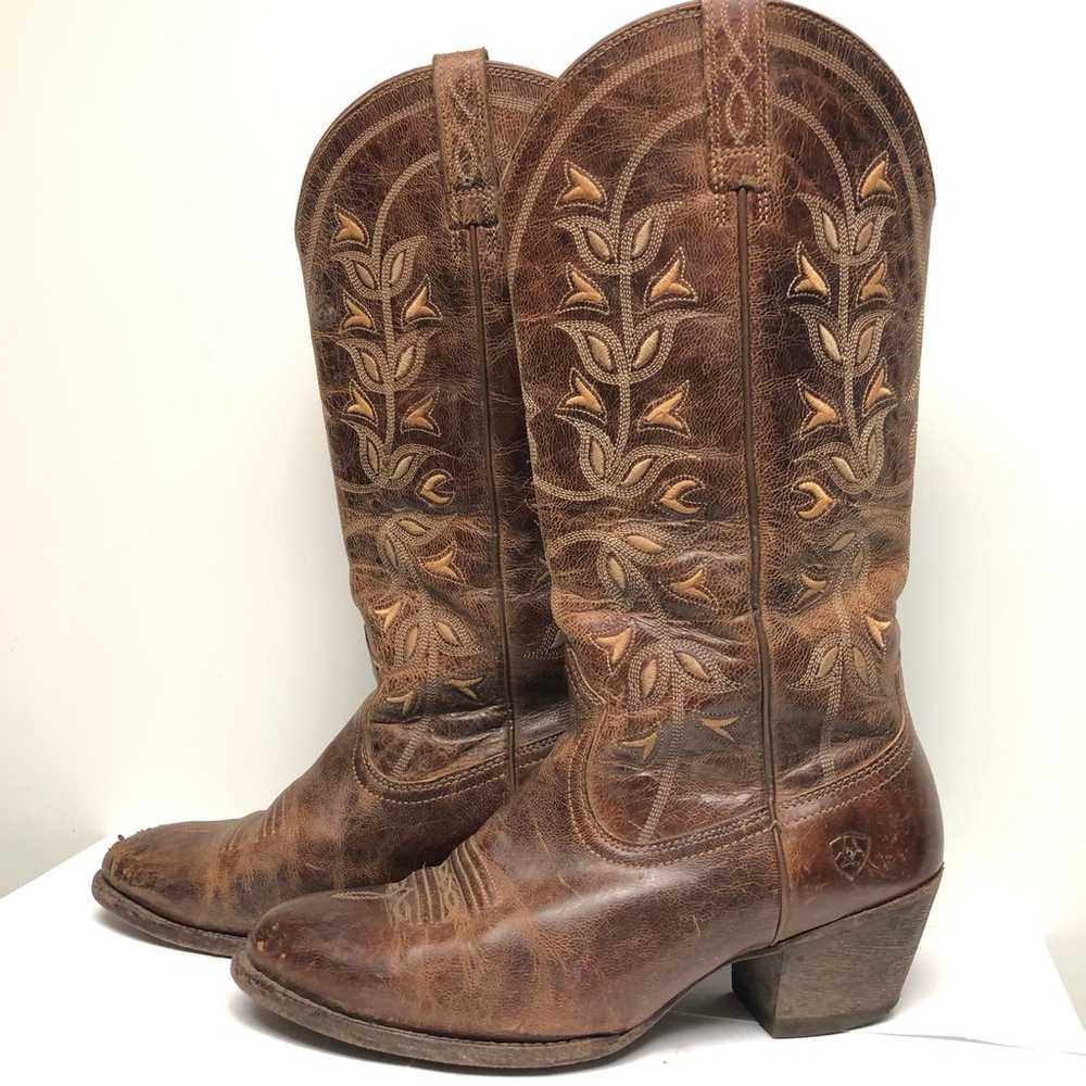 Ariat Desert Holly Women's 8.5 B Leather Cowgirl … - image 1