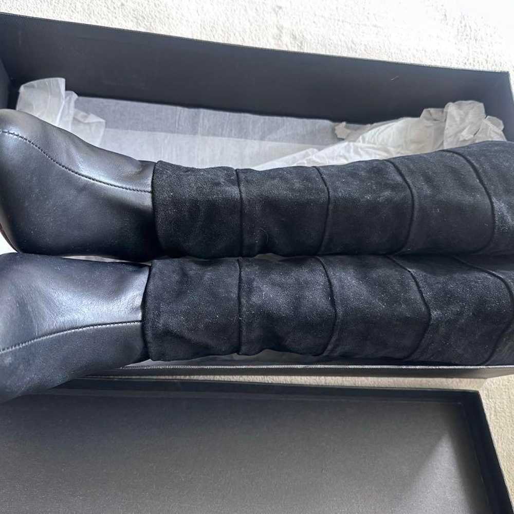 【Beautiful Condition】Black Boots (Size 39) SARA J… - image 6