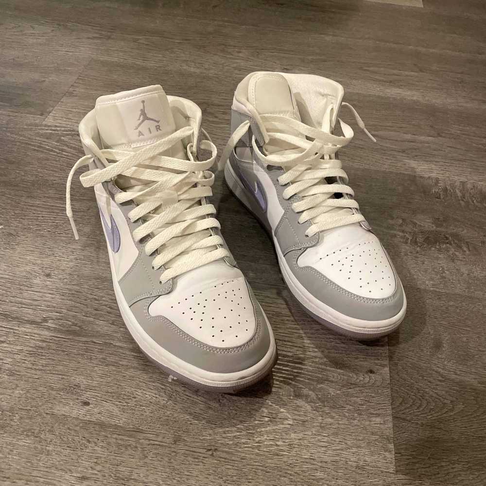 Jordan Brand Wmns Air Jordan 1 Mid Wolf Grey Alum… - image 6