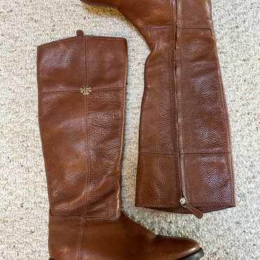 Tory Burch Leather Riding Boots