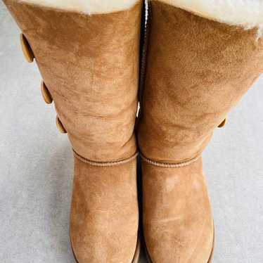 UGG Bailey Button Long Sheepskin Boots - Available