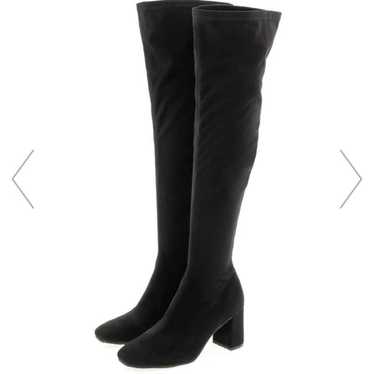 RANDA Square-Toe Knee-High Boots - image 1