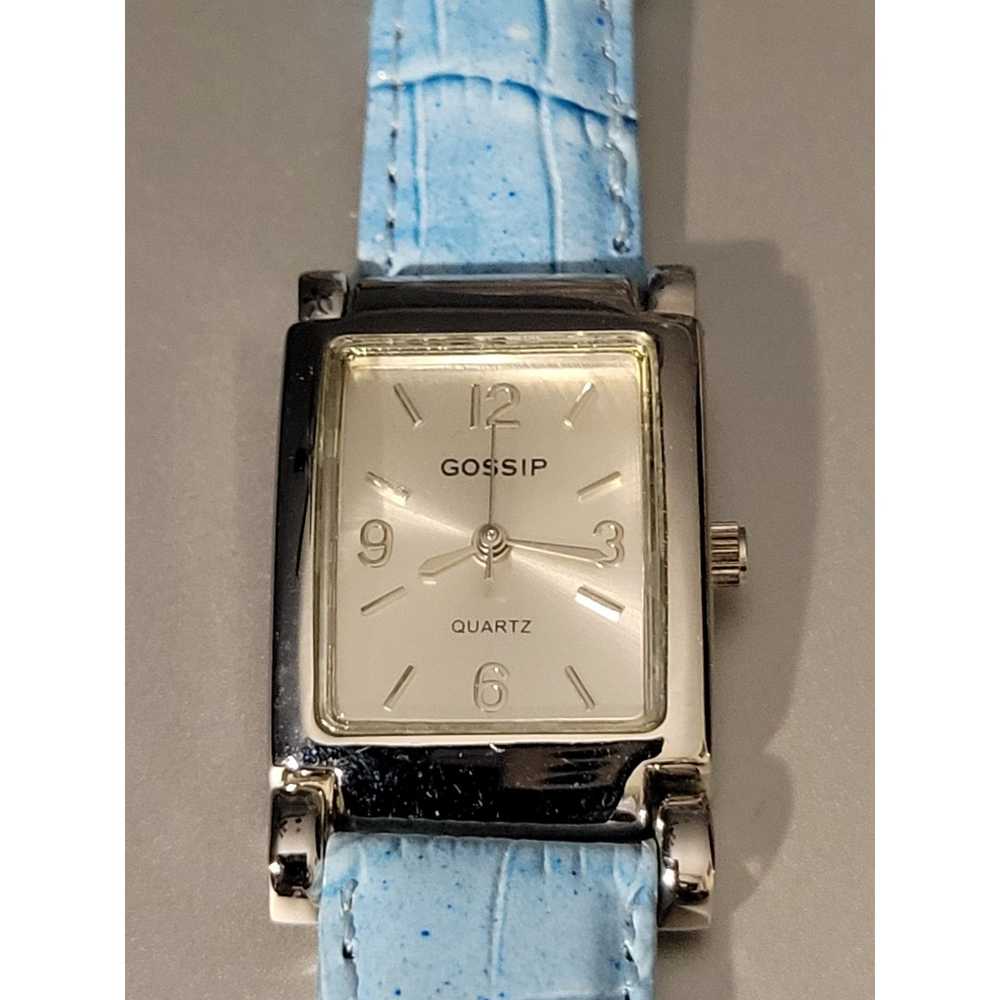 Other Gossip Blue Watch with Leather Band - image 1