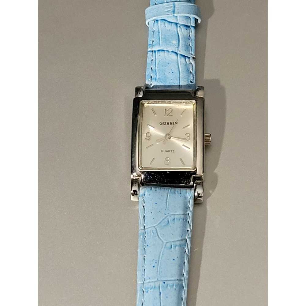 Other Gossip Blue Watch with Leather Band - image 2