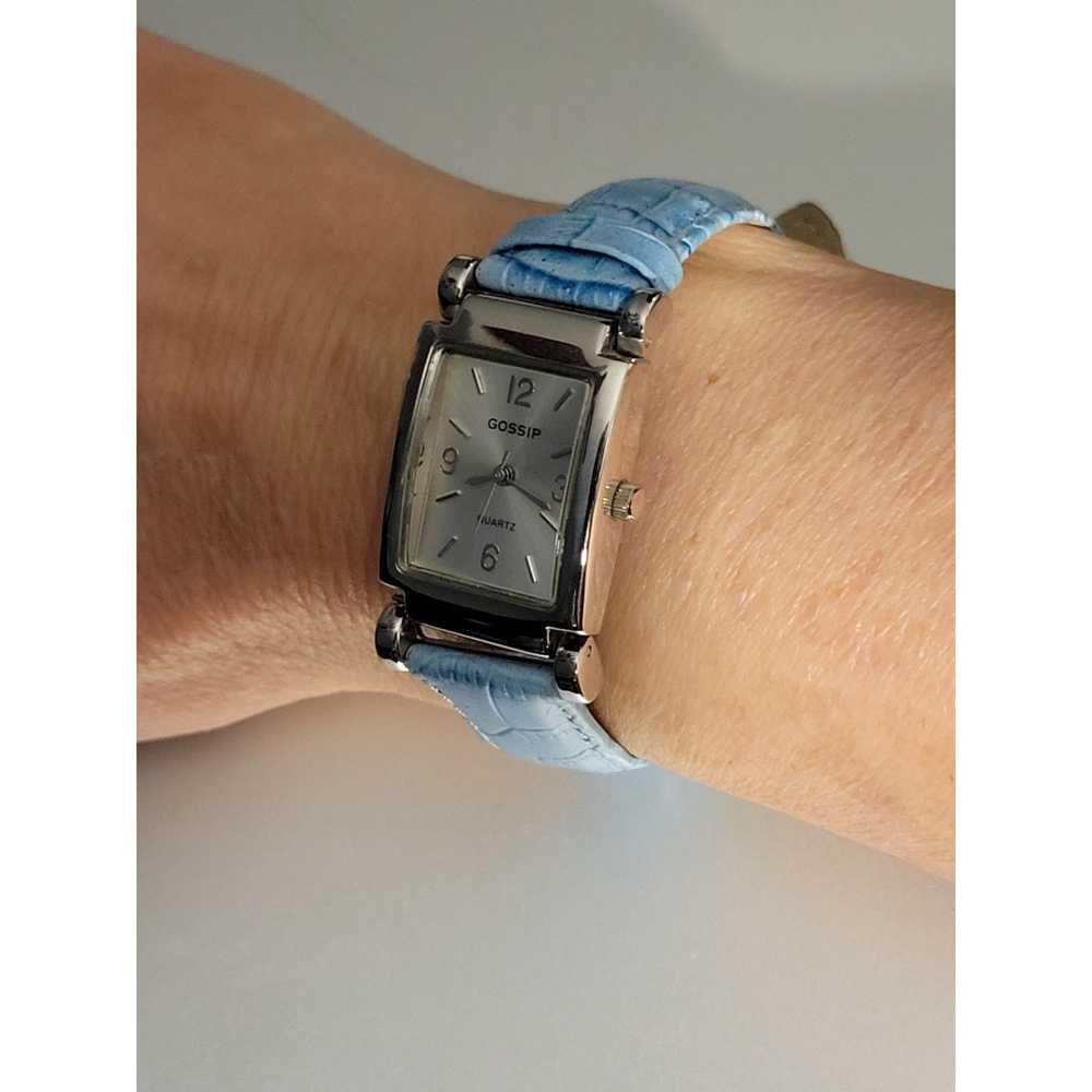 Other Gossip Blue Watch with Leather Band - image 3