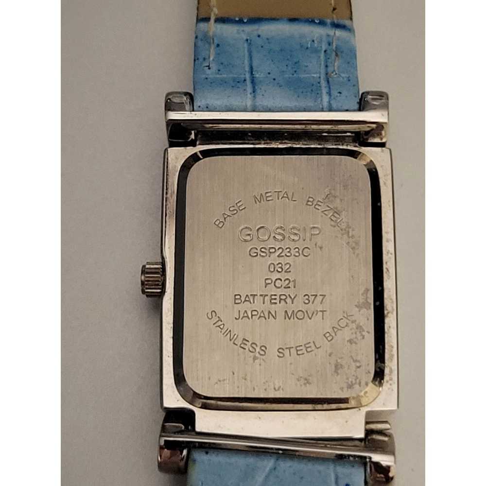 Other Gossip Blue Watch with Leather Band - image 5