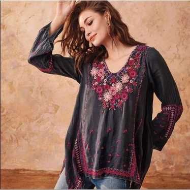 Johnny Was Johnny Was Wish Stitch Tunic Blouse Flo