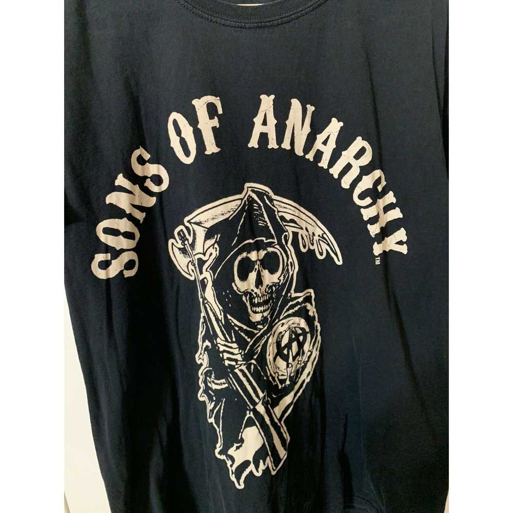 Streetwear Sons of Anarchy Black Men’s Sz M T Shi… - image 1