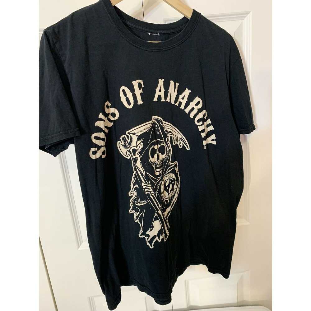 Streetwear Sons of Anarchy Black Men’s Sz M T Shi… - image 3