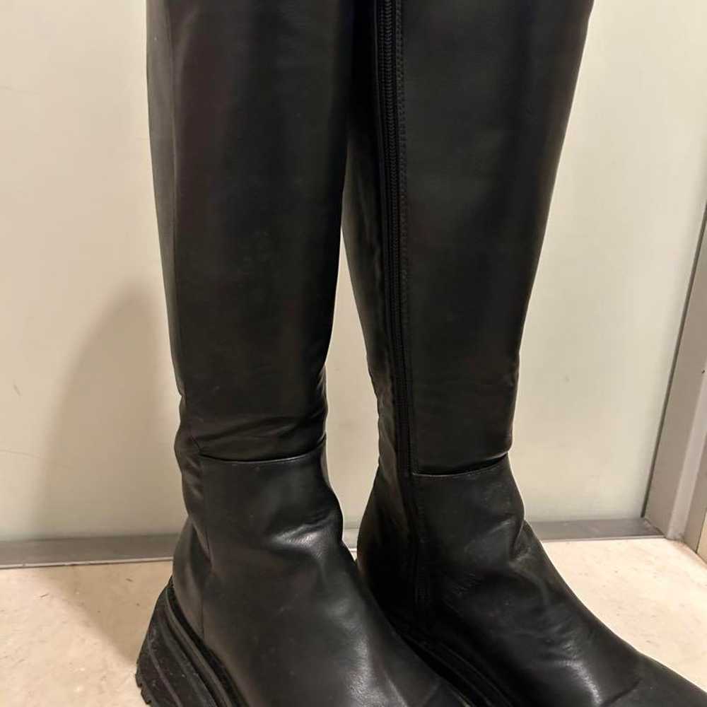 SLY CHUNK SOLE KNEE Thick-soled Boots Black Size L - image 8