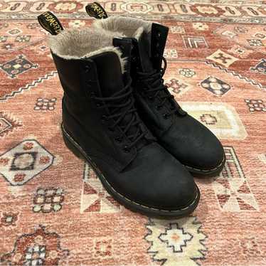 Dr. Martens Faux Fur-Lined 1460 Serena Wyoming Boo