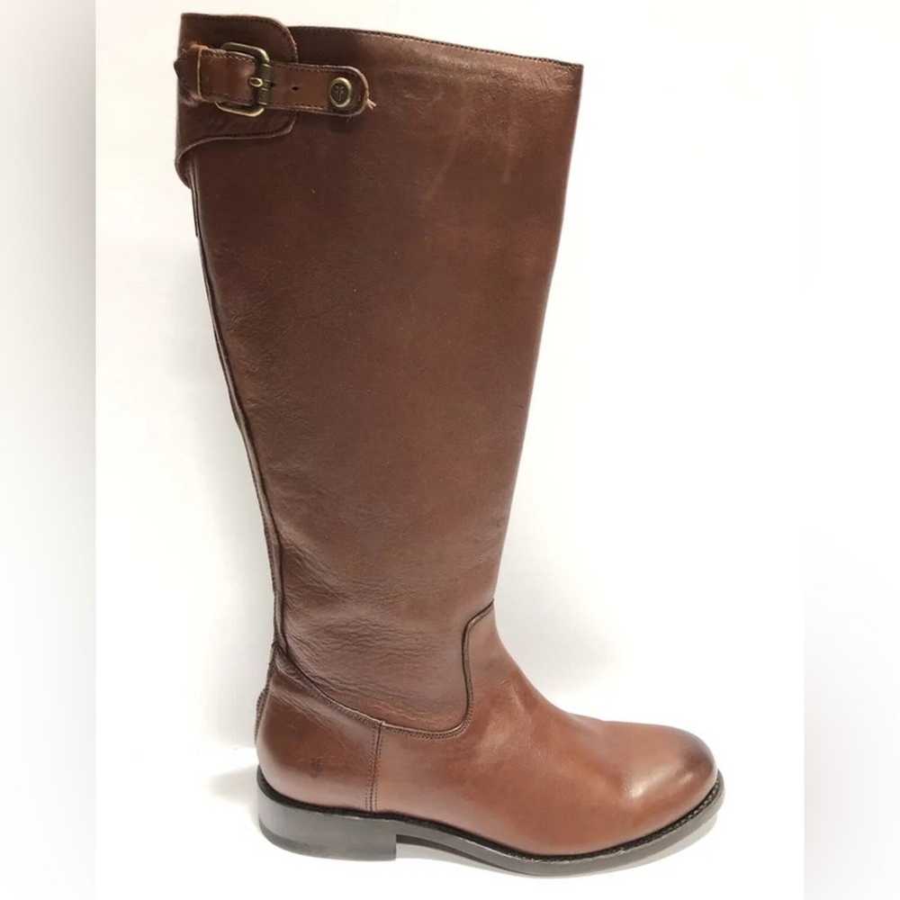 Frye Women’s Jayden Buckle Back Zip Boots, Size 9… - image 1