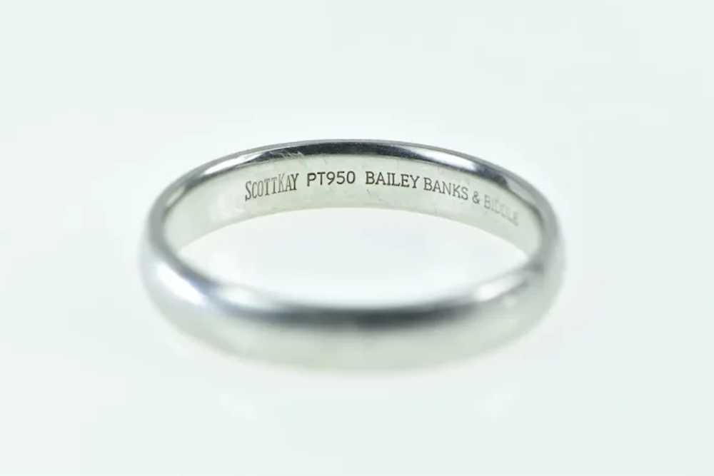 Platinum 4.0mm Scott Kay For Bailey Banks & Biddl… - image 3