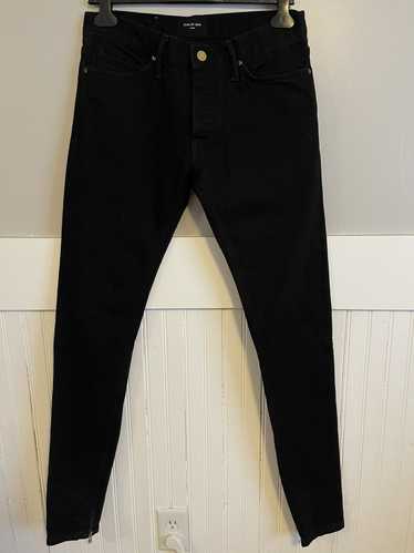 fear of god 5th Selvedge denimパンツロンパー Fear Of God Jeans 29 Mens Light Blue Denim Slim Fit Zipped