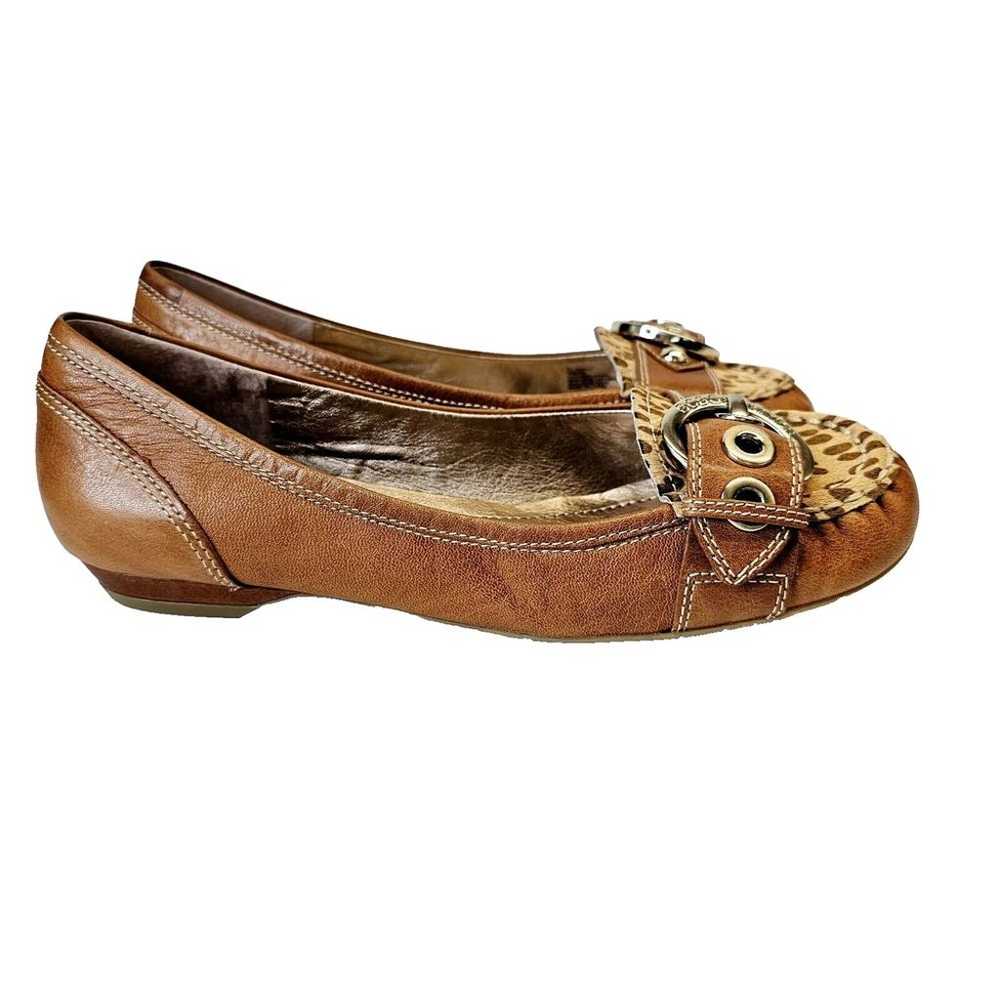 BCBGeneration Ballerina Flats Women's 8B Leopard … - image 2