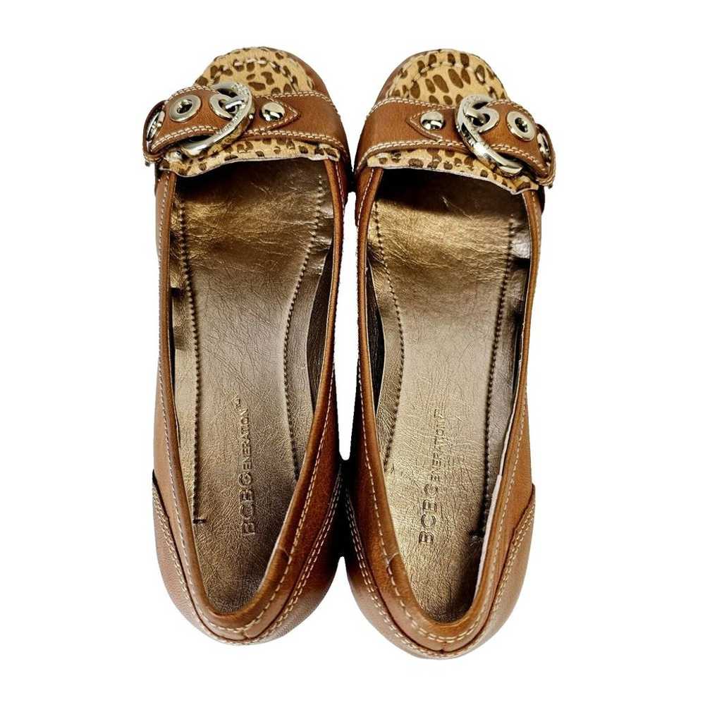 BCBGeneration Ballerina Flats Women's 8B Leopard … - image 5