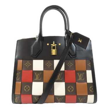 Louis Vuitton City Steamer leather handbag