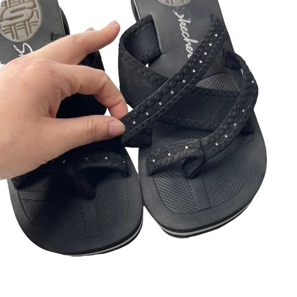 Sketchers chunky 90s y2k sandals foam rhinestone … - image 6